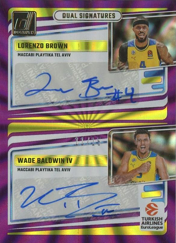 Donruss 2023-24 - Dual signatues - לורנזו בראון וויד בולדווין.jpg