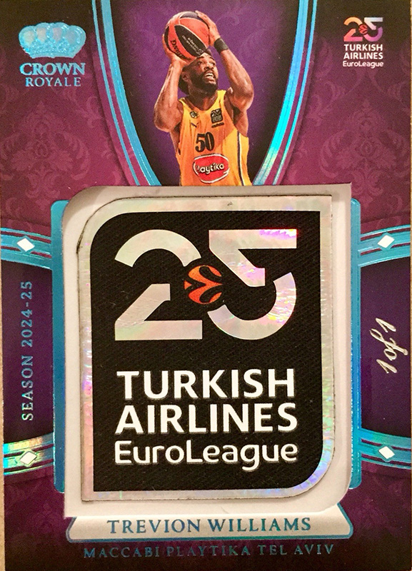 Crown Royale 2024-25 - 25th Anniversary Patch - טרביון ויליאמס.jpg
