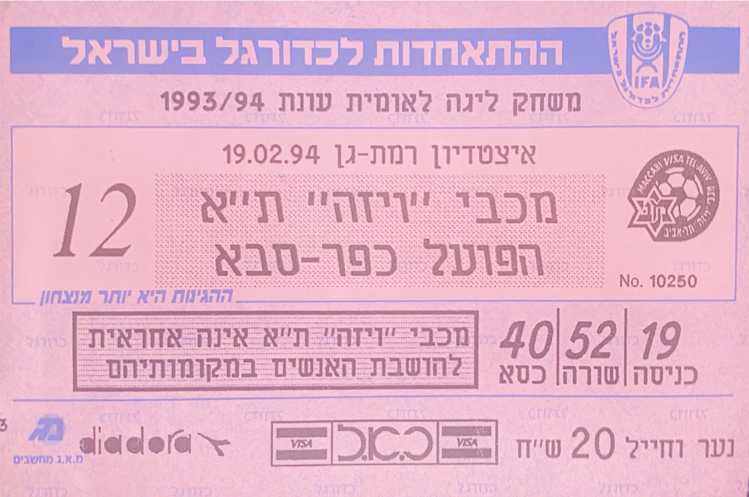כרטיס משחק 19 בפברואר 1994.jpg