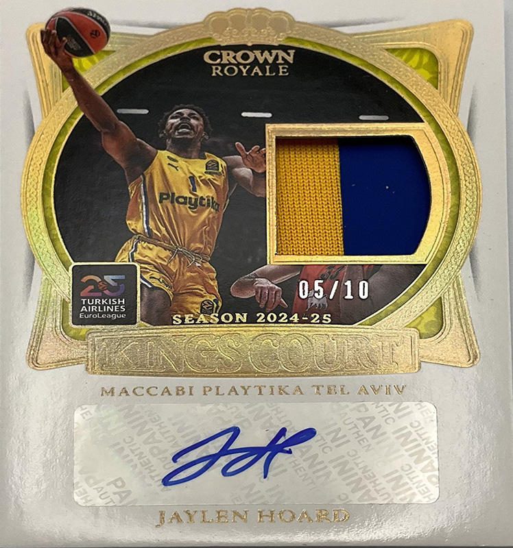 Crown Royale 2024-25 - Kings Court Jersy Auto - ג'יילן הוארד.jpg