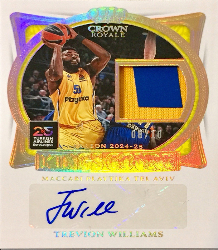 Crown Royale 2024-25 - Kings Court Jersy Auto - טרביון וויליאמס.jpg