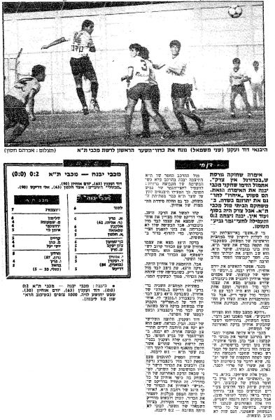 קובץ:מכבי יבנה 06-04-1985 עיתון1.jpg