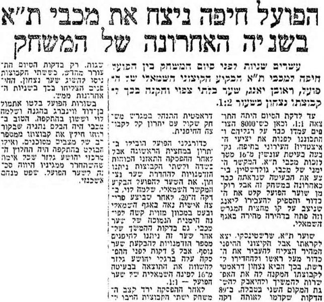 קובץ:מעריב 29-04-1961 הפועל חיפה (30.04.1961).jpg