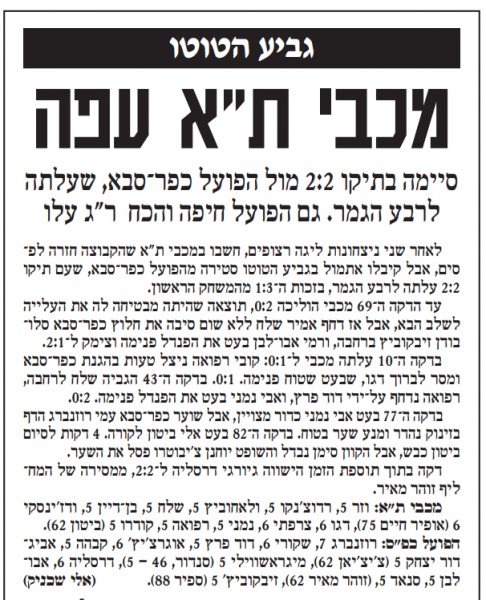 קובץ:הפועל כפר סבא-26-09-2000 עיתון1.png